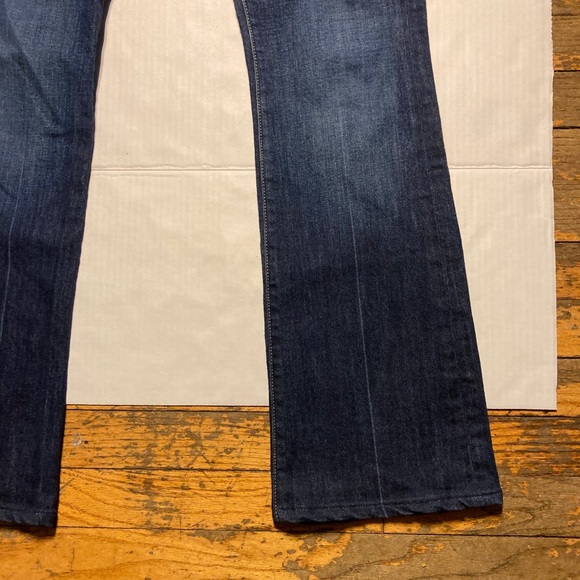 NWOT 7 For All Mankind Original Bootcut Dark Wash Jeans size 27 - Picture 8 of 11